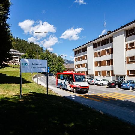 Magnifique Appartement Proche Du Centre Et Du Ski Crans-Montana Exterior photo
